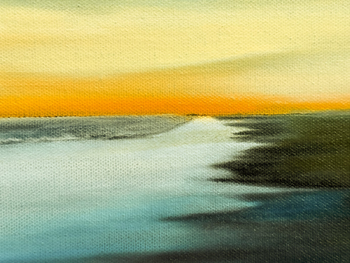 Drifting into Light by Mandy Main |   Closeup View of Artwork 