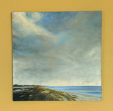 Original art for sale at UGallery.com | Dune Grass III by Mandy Main | $2,300 | oil painting | 36' h x 36' w | thumbnail 3