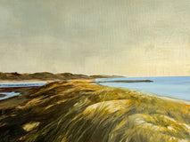 Original art for sale at UGallery.com | Dune Grass III by Mandy Main | $2,300 | oil painting | 36' h x 36' w | thumbnail 4