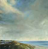 Original art for sale at UGallery.com | Dune Grass III by Mandy Main | $2,300 | oil painting | 36' h x 36' w | thumbnail 1