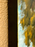 Original art for sale at UGallery.com | Eucalyptus at the Marina by Mandy Main | $500 | oil painting | 12' h x 9' w | thumbnail 2