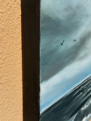 Flight Path II by Mandy Main |  Side View of Artwork 