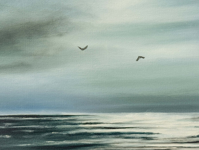 Flight Path II by Mandy Main |   Closeup View of Artwork 