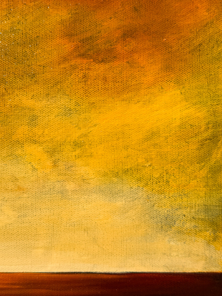 Horizon X by Mandy Main |  Closeup View of Artwork 