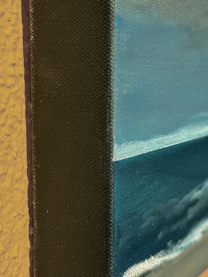 Luminance by Mandy Main |  Side View of Artwork 