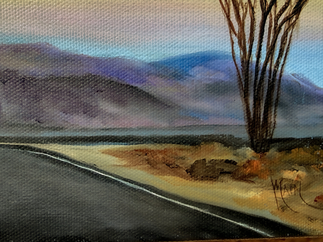 Magic Hour VI by Mandy Main |  Closeup View of Artwork 