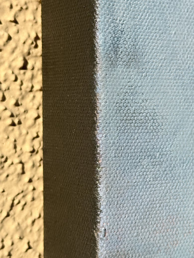 Majestic Cascade by Mandy Main |  Side View of Artwork 