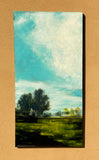 Original art for sale at UGallery.com | Summer Breeze by Mandy Main | $2,600 | oil painting | 48' h x 24' w | thumbnail 3