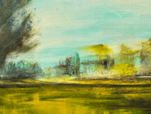 Original art for sale at UGallery.com | Summer Breeze by Mandy Main | $2,600 | oil painting | 48' h x 24' w | thumbnail 4