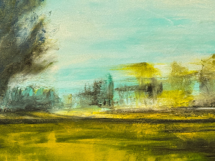 Summer Breeze by Mandy Main |   Closeup View of Artwork 