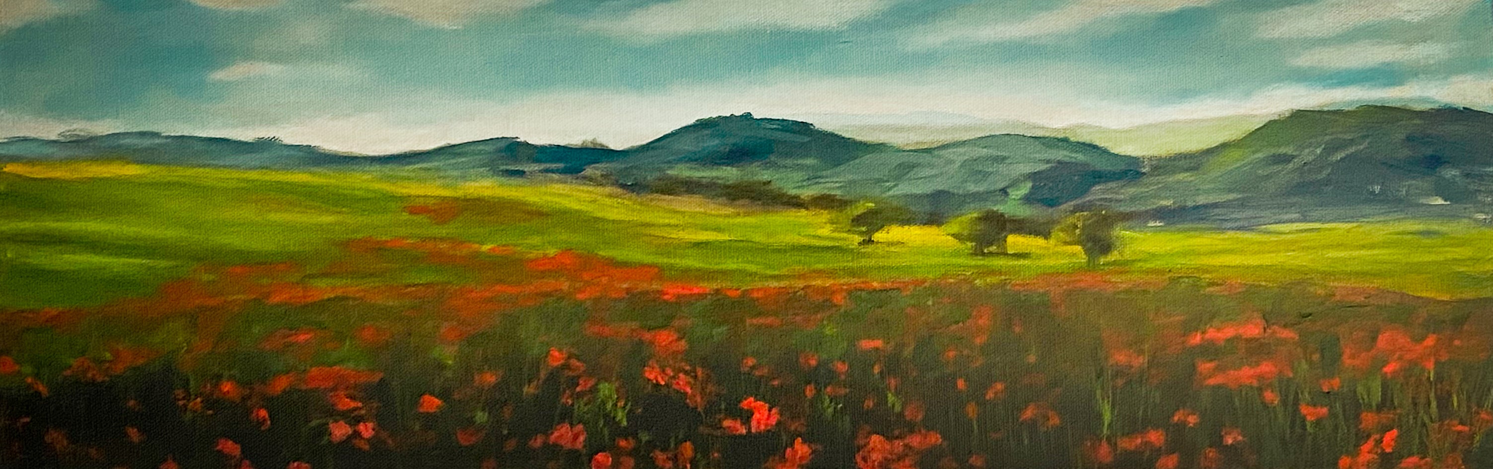Superbloom in Tuscany by Mandy Main |  Artwork Main Image 