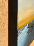 Original art for sale at UGallery.com | Tranquil Tide by Mandy Main | $1,000 | oil painting | 36' h x 12' w | thumbnail 2