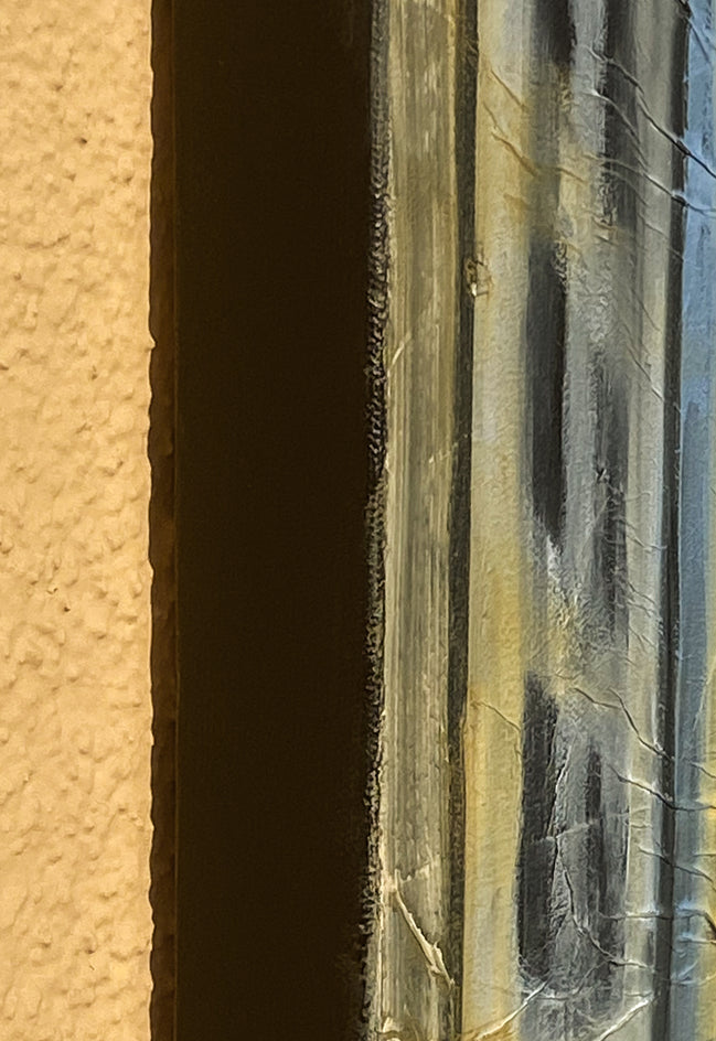 Urban Canyon II by Mandy Main |  Side View of Artwork 