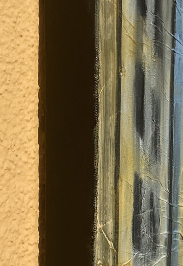 Urban Canyon II by Mandy Main |  Side View of Artwork 