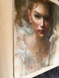 Original art for sale at UGallery.com | Jade by Mara Light | $2,975 | oil painting | 30' h x 24' w | thumbnail 2