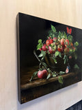 Original art for sale at UGallery.com | Apples and Figs by Mara Light | $1,500 | oil painting | 16' h x 20' w | thumbnail 2