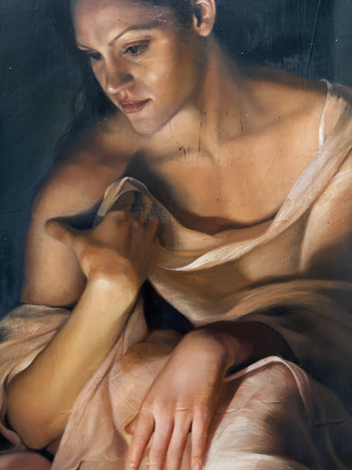 Gazing by Mara Light |   Closeup View of Artwork 