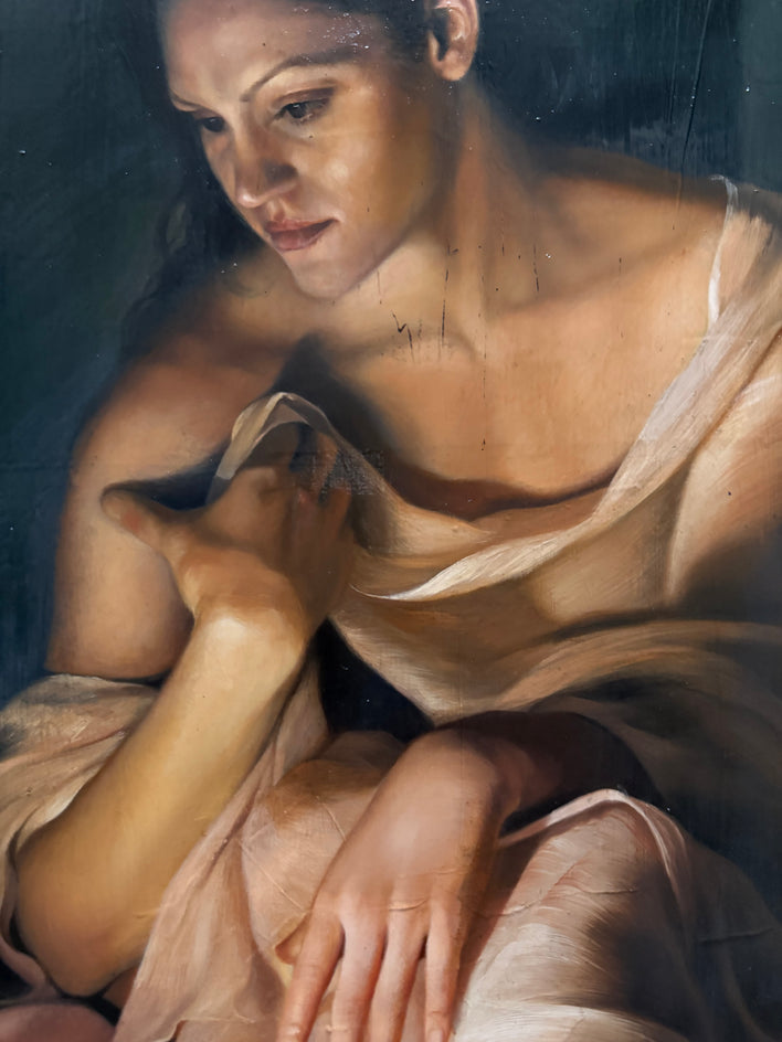 Gazing by Mara Light |  Closeup View of Artwork 