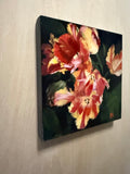 Original art for sale at UGallery.com | Tulips by Mara Light | $425 | oil painting | 8' h x 8' w | thumbnail 2