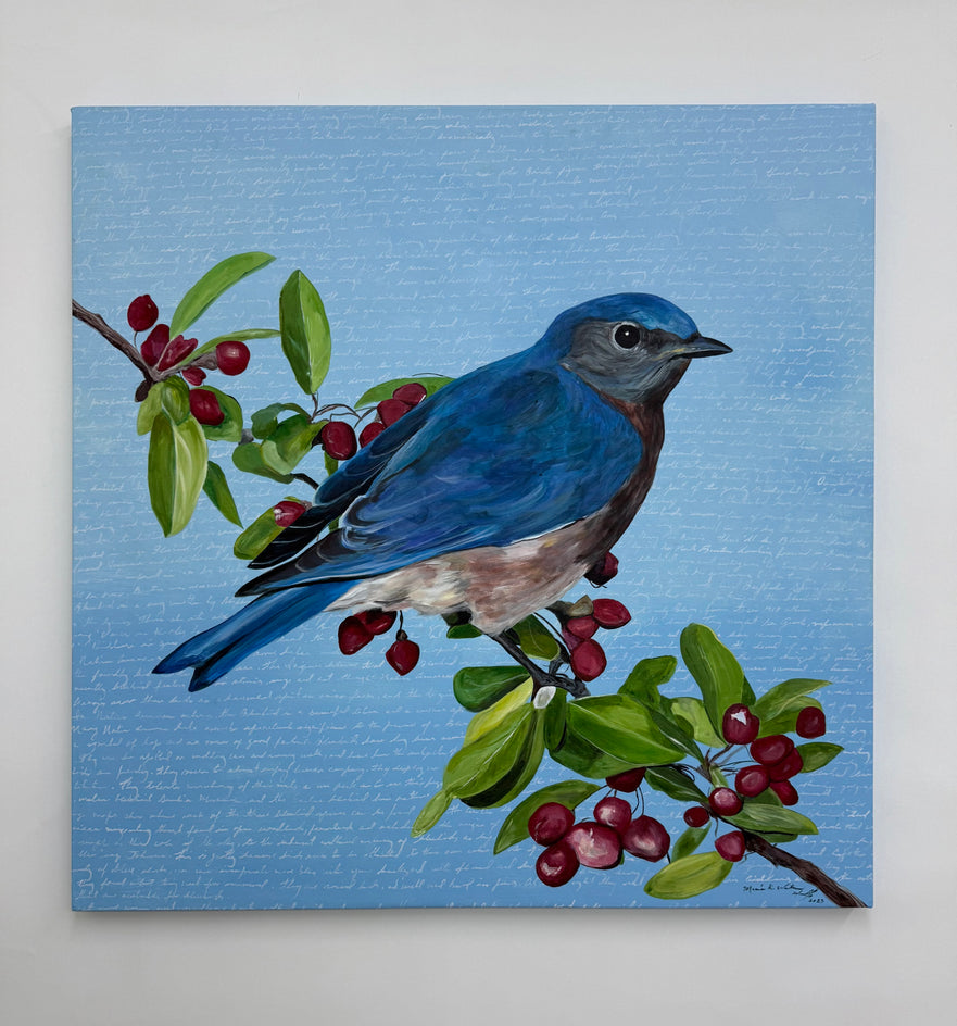 Azure by Maria Karla Watson |  Context View of Artwork 