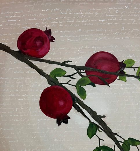 Eternal Branches by Maria Karla Watson |   Closeup View of Artwork 