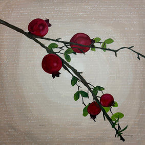 acrylic painting by Maria Karla Watson titled Eternal Branches