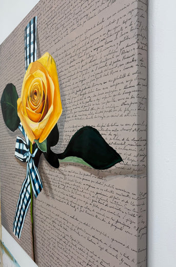 Fragility by Maria Karla Watson |  Side View of Artwork 