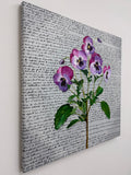 Original art for sale at UGallery.com | Magenta by Maria Karla Watson | $2,500 | acrylic painting | 36' h x 36' w | thumbnail 2