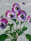 Original art for sale at UGallery.com | Magenta by Maria Karla Watson | $2,500 | acrylic painting | 36' h x 36' w | thumbnail 4