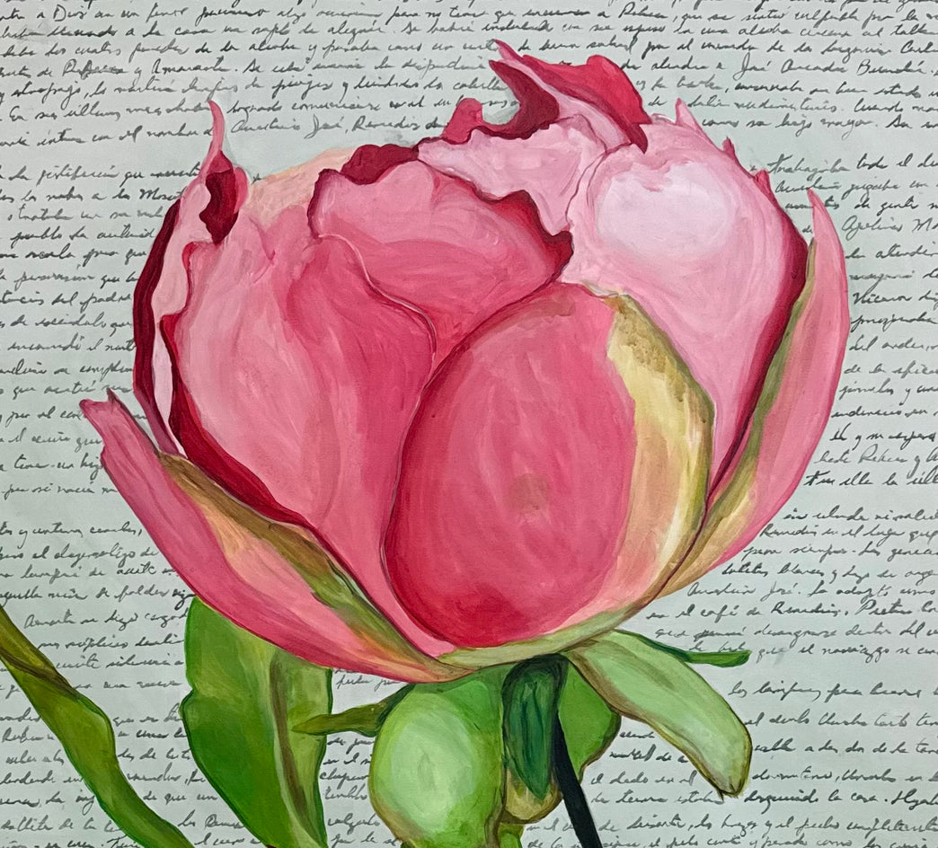 March by Maria Karla Watson |  Closeup View of Artwork 