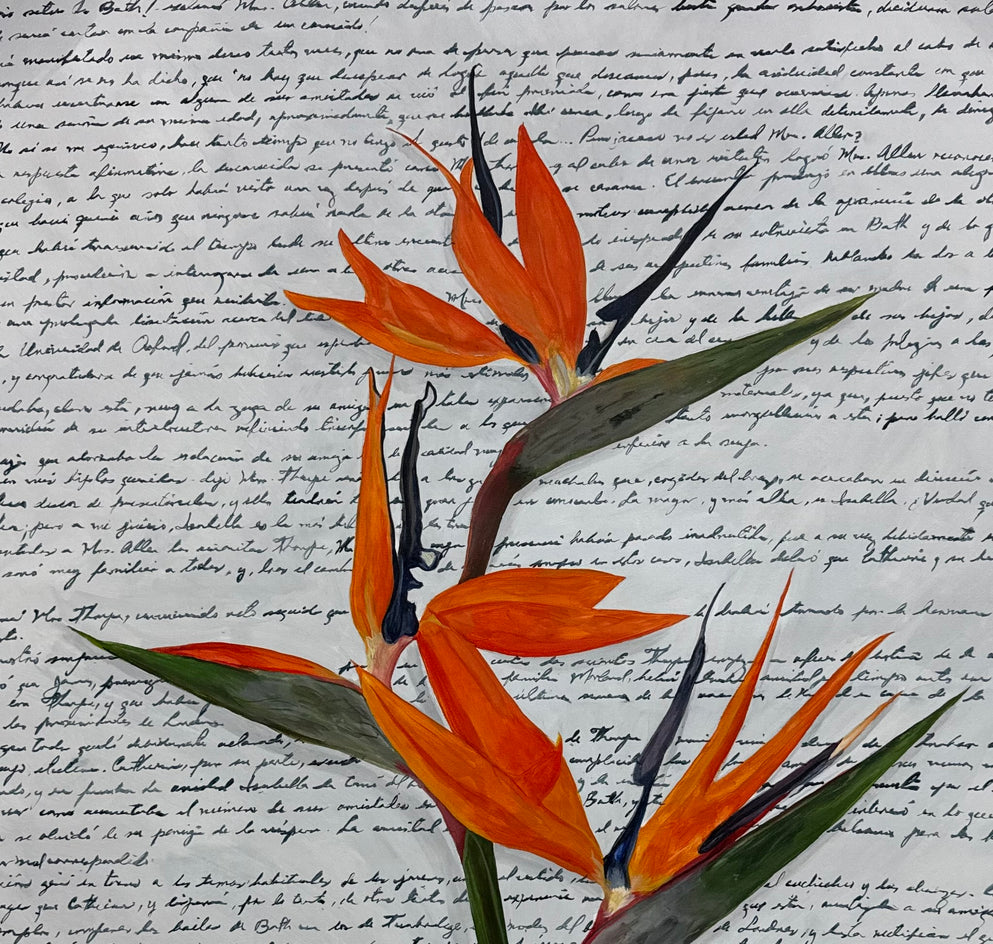 Paradise by Maria Karla Watson |  Closeup View of Artwork 