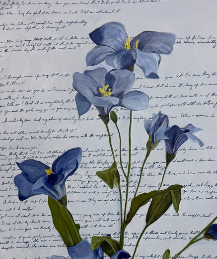 Pride and Prejudice by Maria Karla Watson |   Closeup View of Artwork 