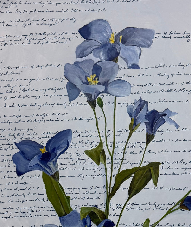 Pride and Prejudice by Maria Karla Watson |  Closeup View of Artwork 