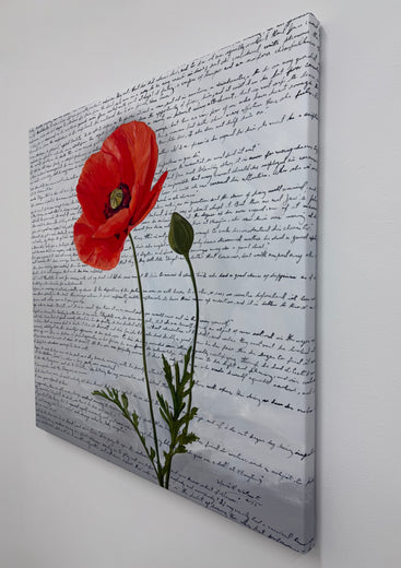 Resilience by Maria Karla Watson |  Side View of Artwork 
