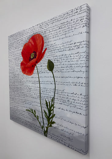 Resilience by Maria Karla Watson |  Side View of Artwork 