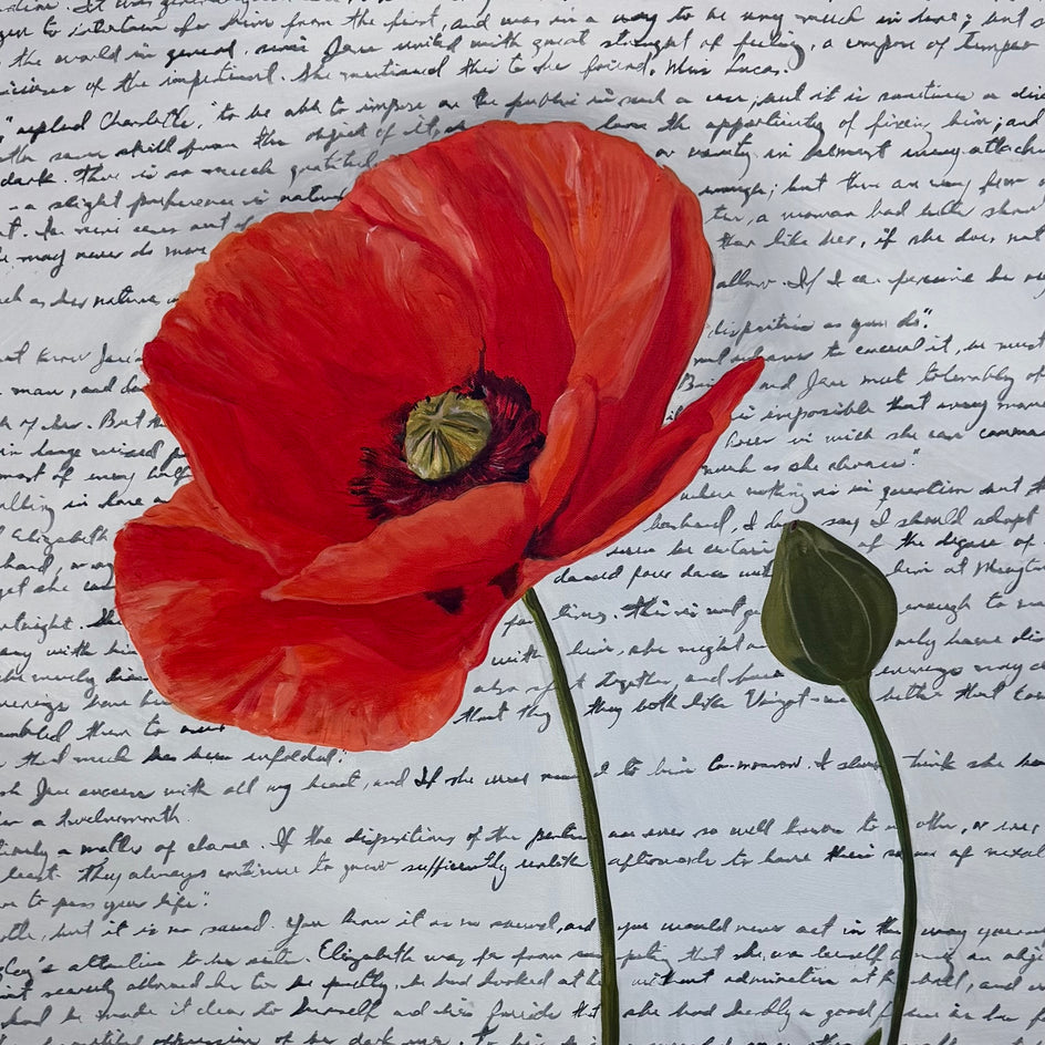 Resilience by Maria Karla Watson |  Closeup View of Artwork 
