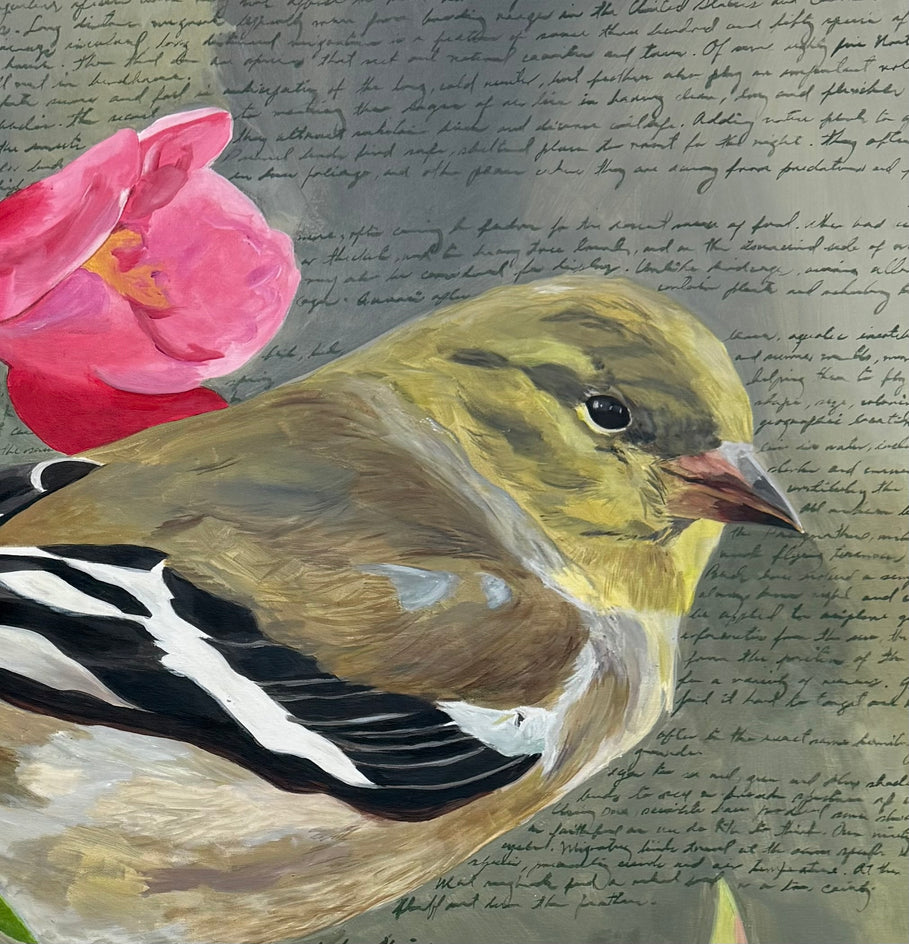 Song of the Valley by Maria Karla Watson |  Closeup View of Artwork 