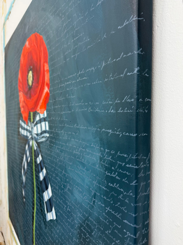 Youth by Maria Karla Watson |  Side View of Artwork 