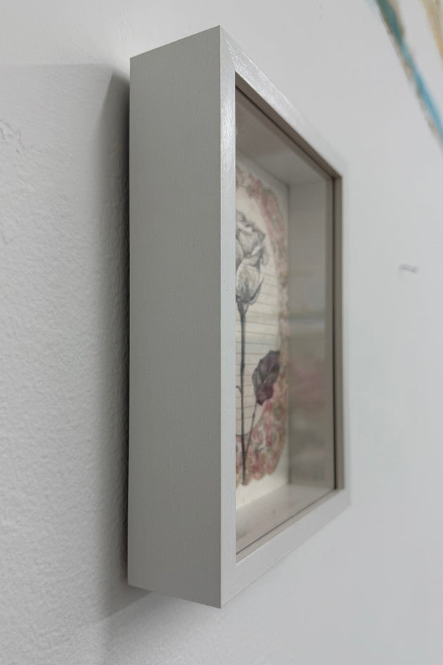 Nostalgic by Maria Karla Watson |  Side View of Artwork 