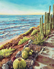 acrylic painting by Marie-Eve Champagne titled Between Us