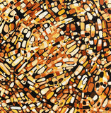 Original art for sale at UGallery.com | Fragmentation - Topaz Wind by Marie-Eve Champagne | $500 | acrylic painting | 20' h x 20' w | thumbnail 1