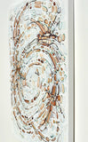 Original art for sale at UGallery.com | Fragmentation II - Clay by Marie-Eve Champagne | $1,200 | acrylic painting | 36' h x 24' w | thumbnail 2