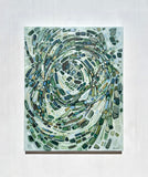 Original art for sale at UGallery.com | Into the Deep by Marie-Eve Champagne | $775 | acrylic painting | 30' h x 24' w | thumbnail 3