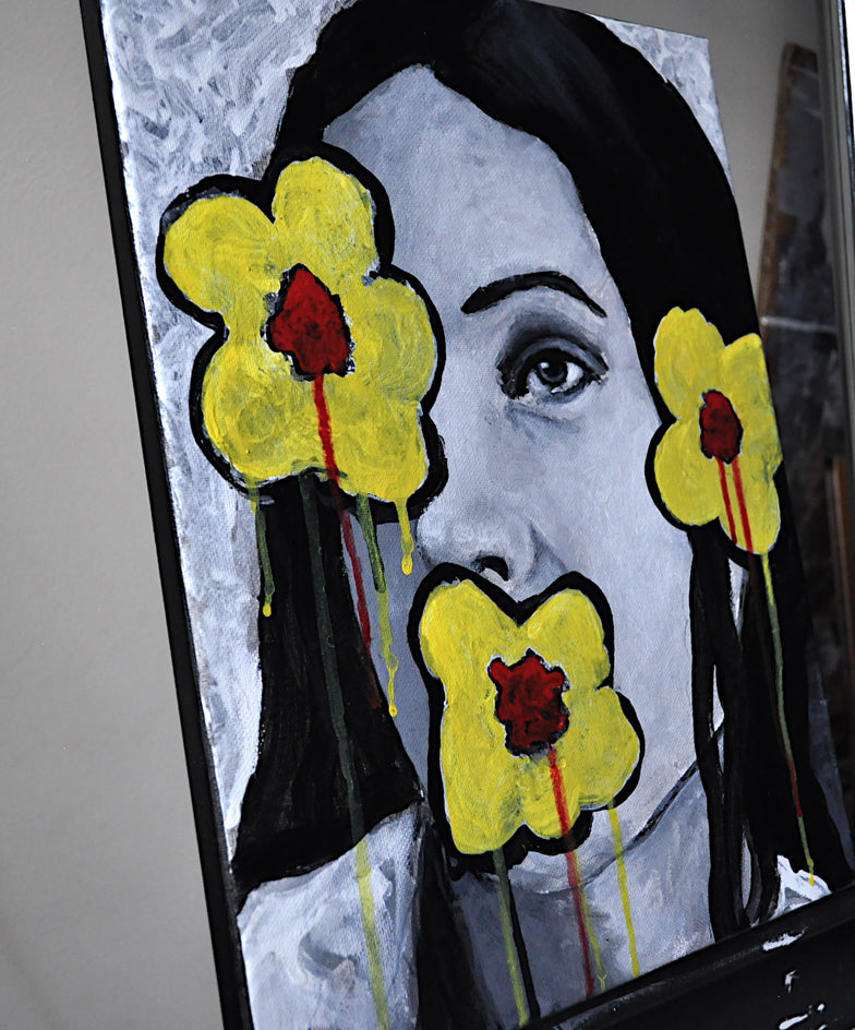 August 19, 1998 (98-99 Series) by Mark Cudd |  Side View of Artwork 