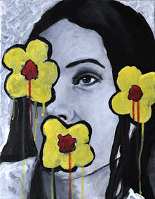 acrylic painting by Mark Cudd titled August 19, 1998 (98-99 Series)