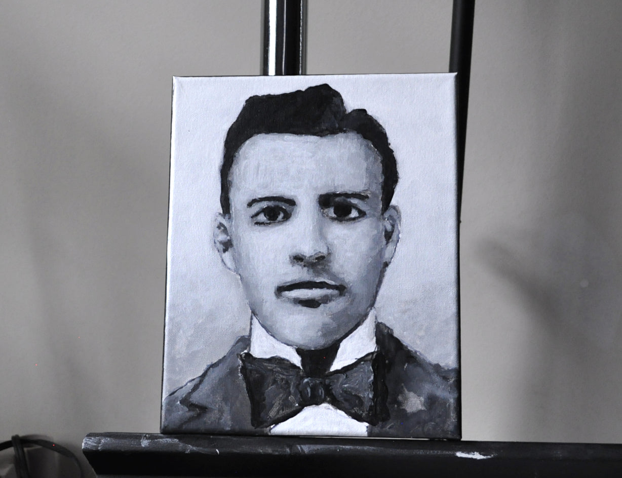 February 15, 1998 (98-99 Series) by Mark Cudd |  Context View of Artwork 