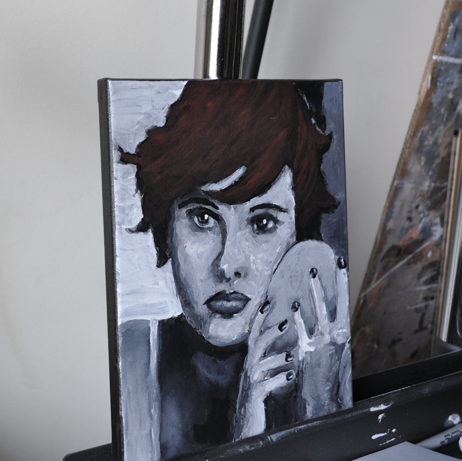 February 18, 1999 (98-99 Series) by Mark Cudd |  Side View of Artwork 