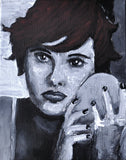 Original art for sale at UGallery.com | February 18, 1999 (98-99 Series) by Mark Cudd | $275 | acrylic painting | 10' h x 8' w | thumbnail 1