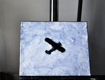 Original art for sale at UGallery.com | I'm Away Now (98-99 Series) by Mark Cudd | $275 | acrylic painting | 8' h x 10' w | thumbnail 3