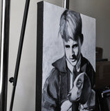 Original art for sale at UGallery.com | 31 March 1964 by Mark Cudd | $600 | acrylic painting | 20' h x 16' w | thumbnail 2